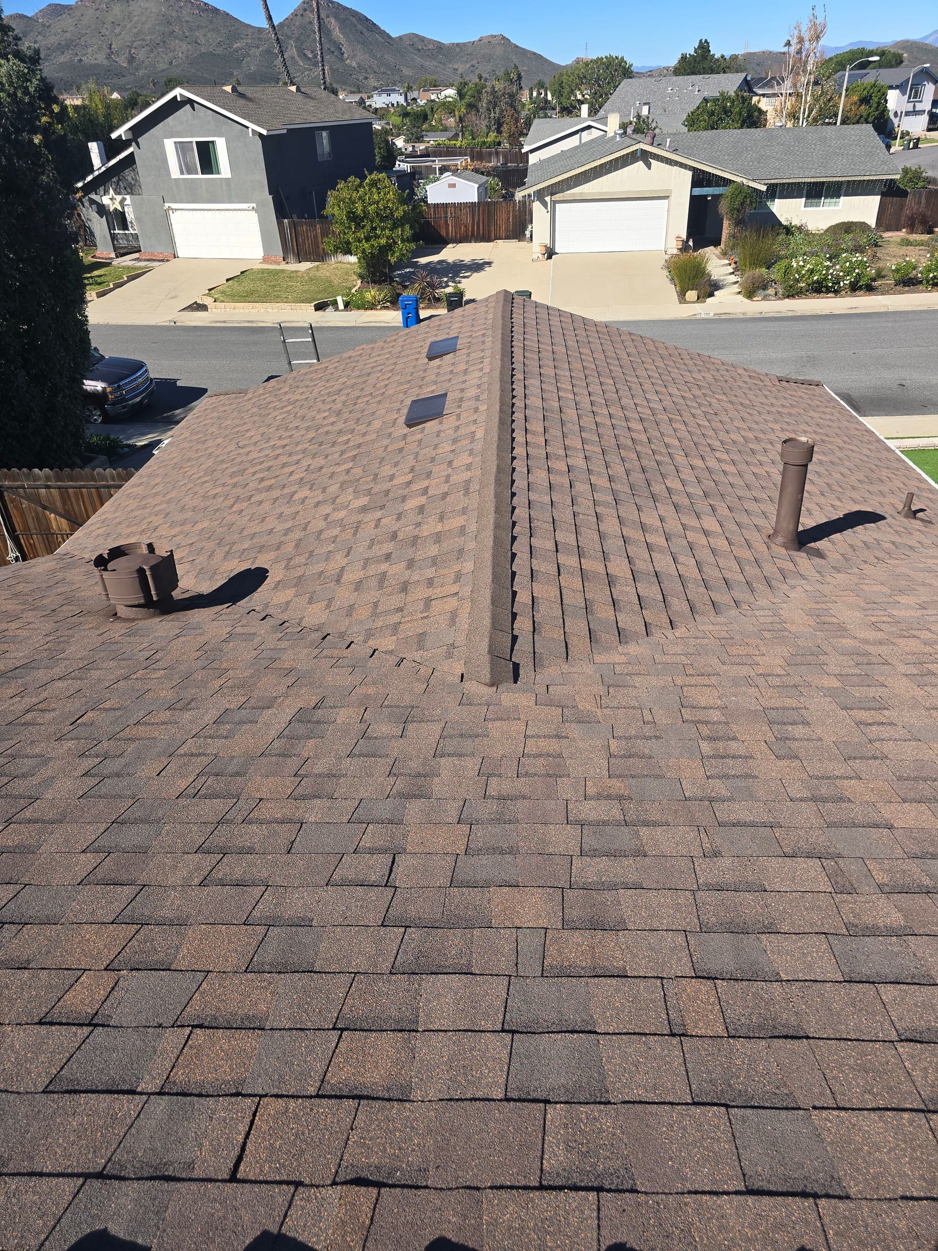 Beautiful CertainTeed Heather Blend Roof Installed in Newbury Park