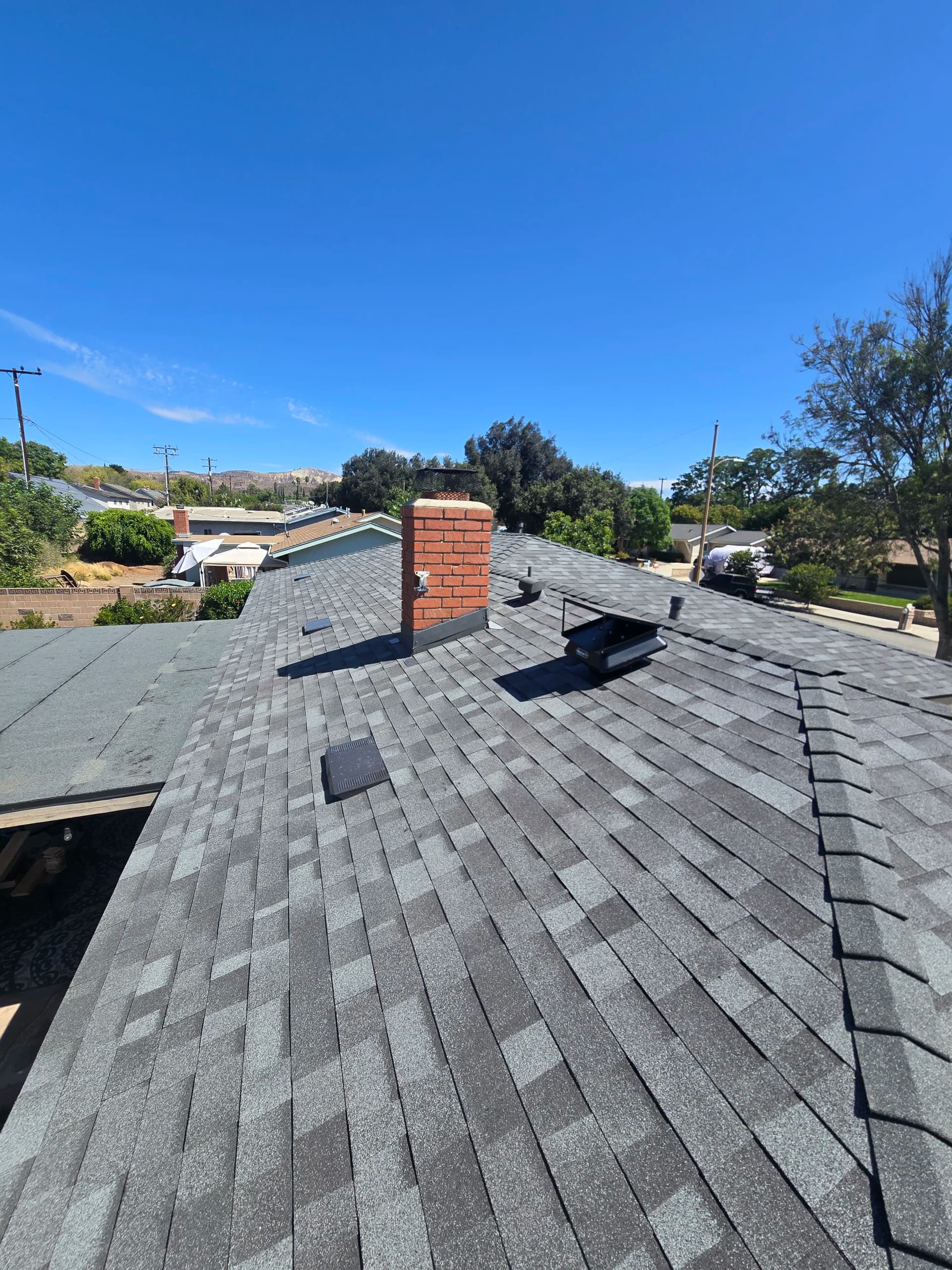 Gallery photos for Malarkey Riverstone Grey Asphalt Shingle Roof Replacement in Simi Valley: Image #2