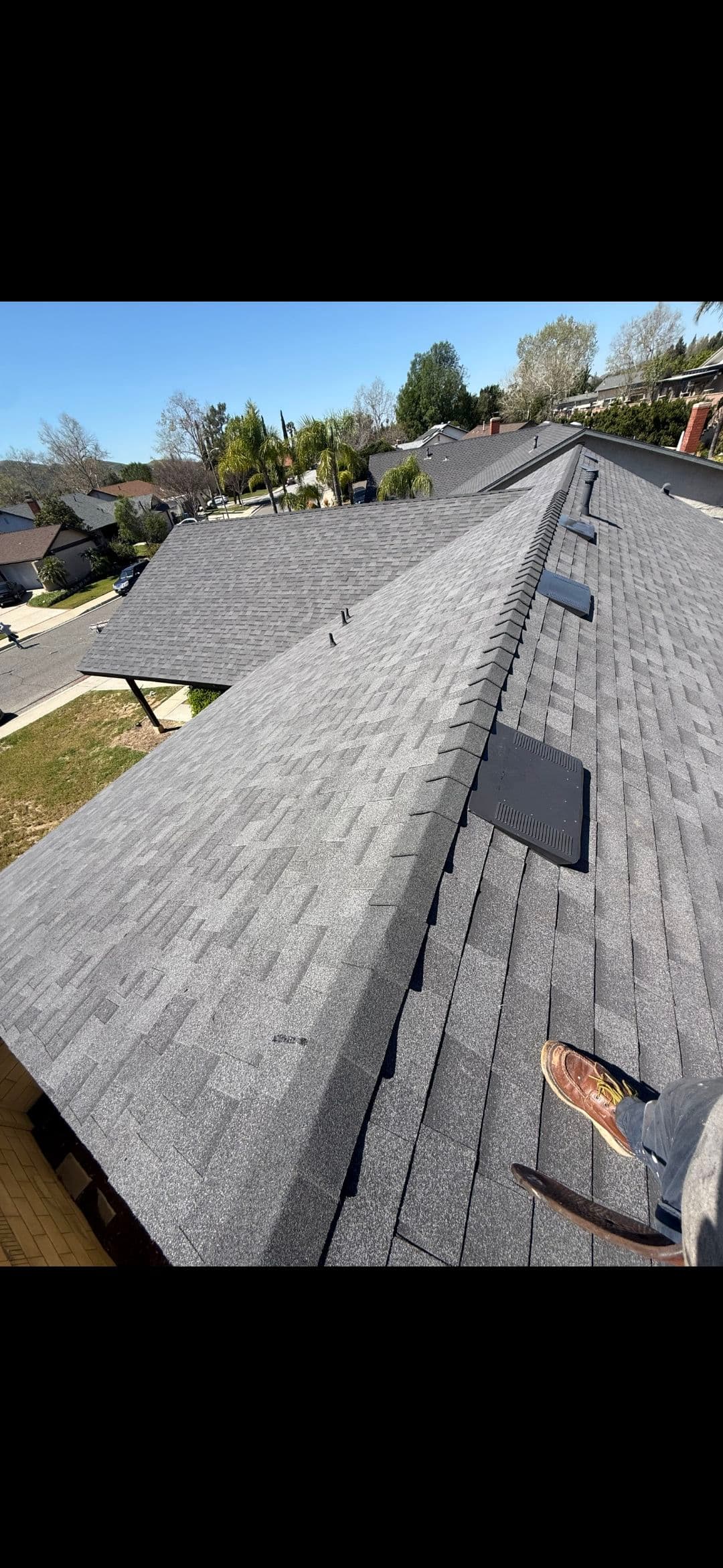 Malarkey Moonlit Black Shingle Roof Replacement in Northridge image